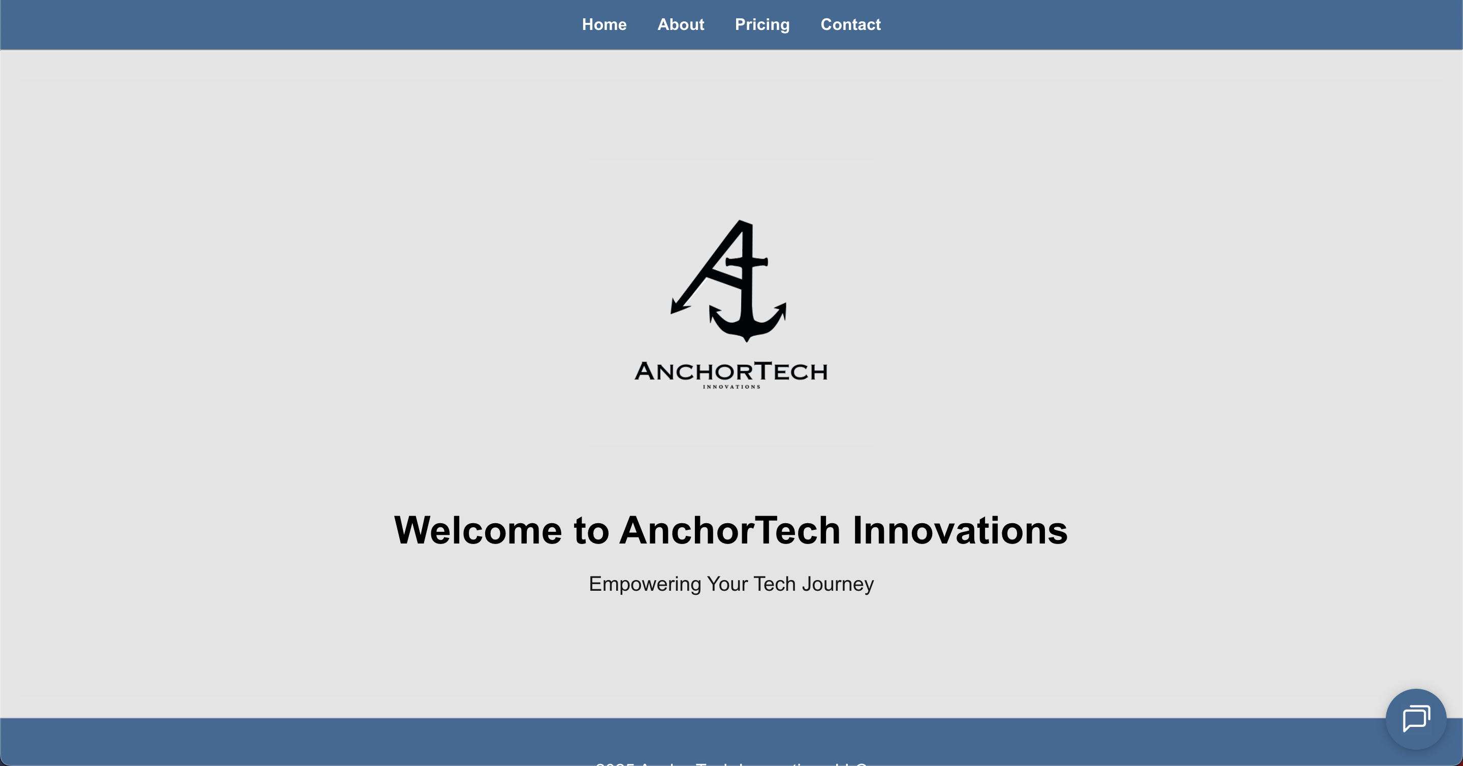 AnchorTech Innovations website preview